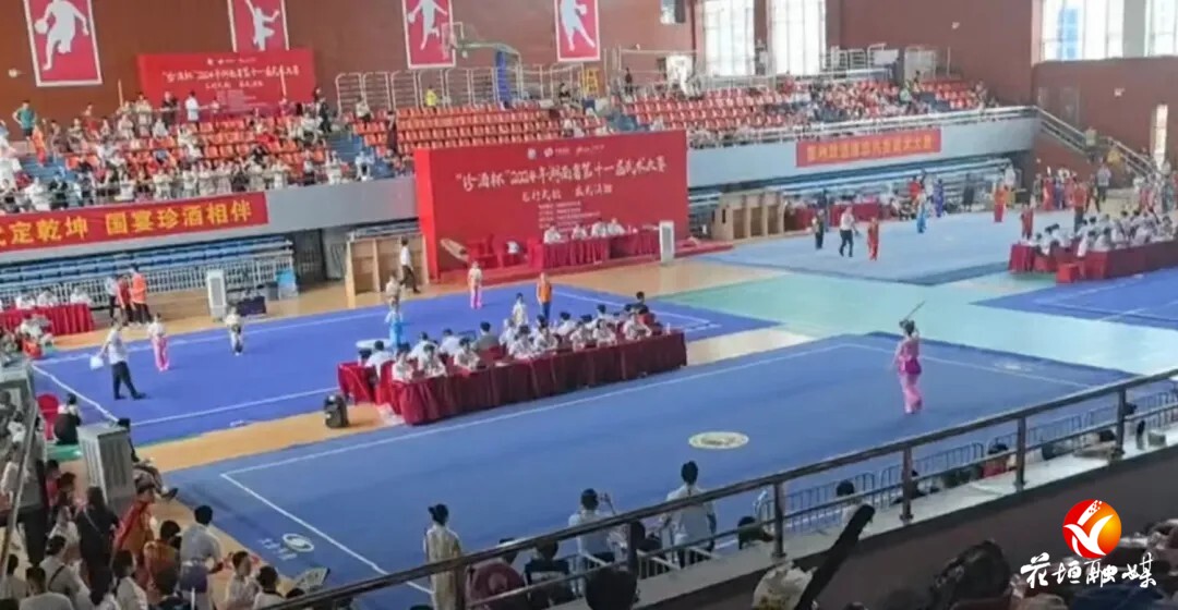 花垣健儿在湖南省第十一届武术大赛中勇创佳绩