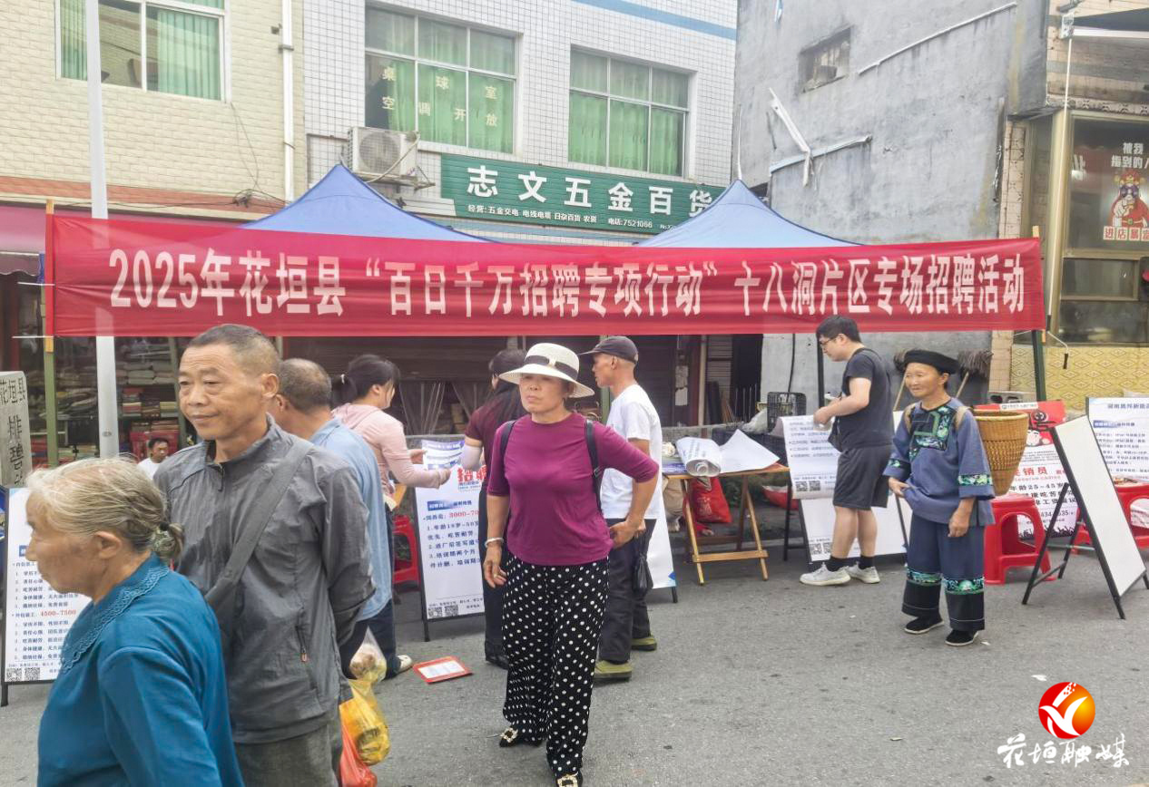 花垣縣舉辦“百日千萬招聘專項(xiàng)行動(dòng)”十八洞片區(qū)專場(chǎng)招聘會(huì)