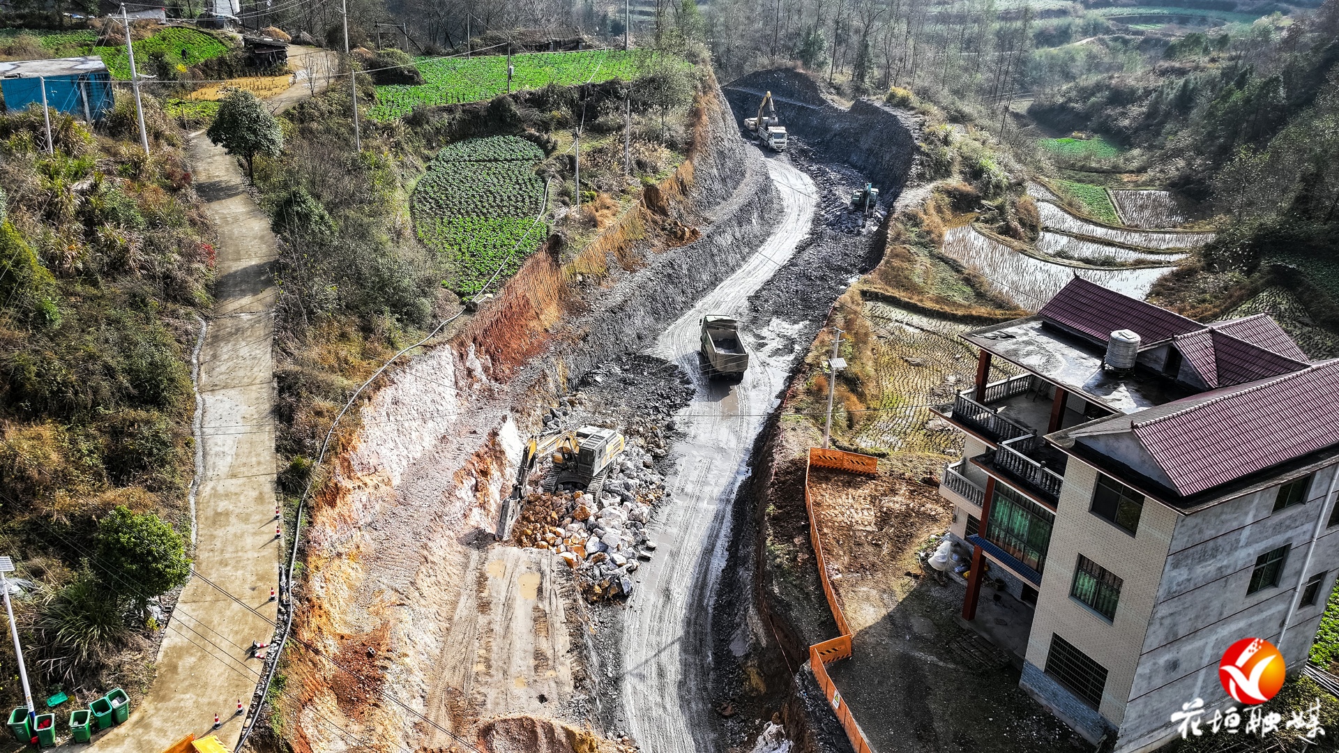 湘黔边区新通道何时通车？最新进展：夯吉公路花垣段一期路基春节前将贯通