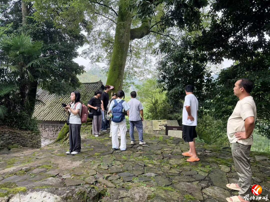 摸清“文化家底”，献智古村保护！华中科技大学研究生团队到雅酉镇隆源村调研